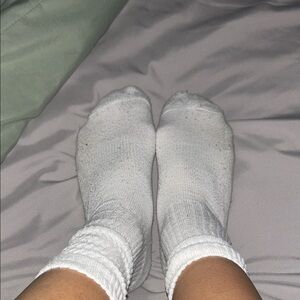 White Gym Socks